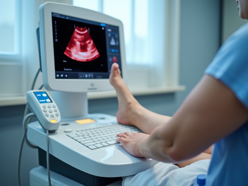 Venous Insufficiency Ultrasound diagnostic test at PulsePoint Clinic